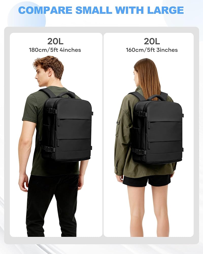 Amazon.com: coowoz Travel Backpack Carry On for Women Man Gym